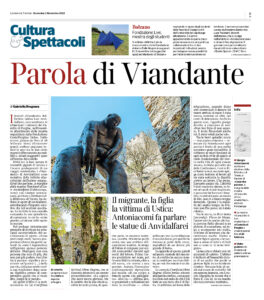 “Parola di Viandante”, Corriere del Trentino - 1 novembre 2020