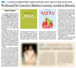 “Wolftraud De Concini e Matteo Lorenzi, novità in libreria”, l'Adige – 19 luglio 2023